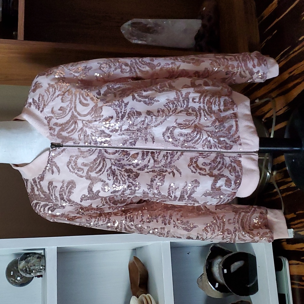 Pink Sequin jacket